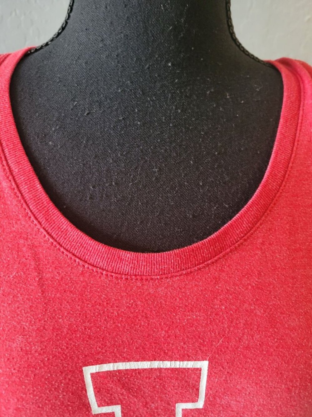 Iowa State Cyclones Cheerleading Red Razorback Tank Top Size M Sport College - Picture 3 of 9